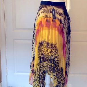 Chiffon terry skirt